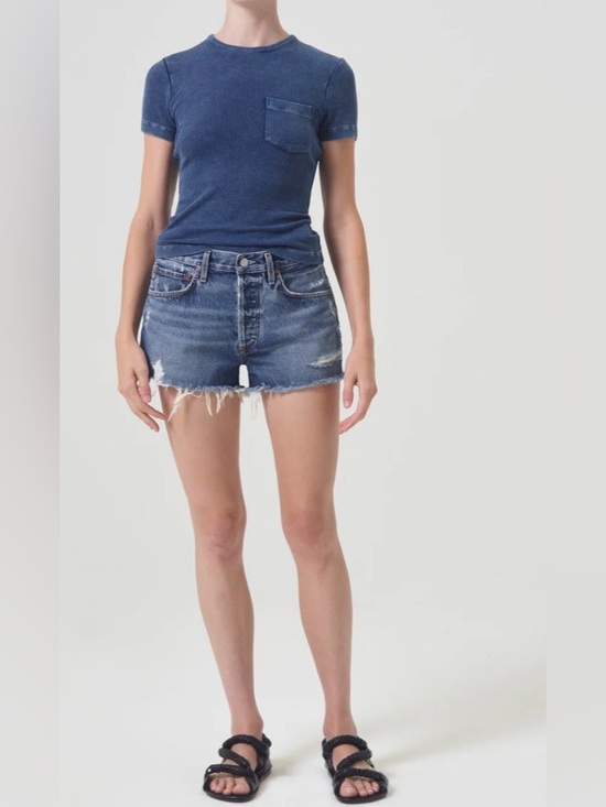 Agolde Pants - AGOLDE Parker vintage cut off shorts organic cotton Aritzia distressed size 25